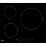 AmicaTable De Cuisson À Induction 60 cm 3 Feux 6600w Noir - Ai3537AI3537