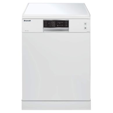 Notice Lave-vaisselle 60 cm 14 couverts 44 dB – Dsf14524w Brandt DSF14524W : Où se trouvent les compartiments à sel et à détergent ?