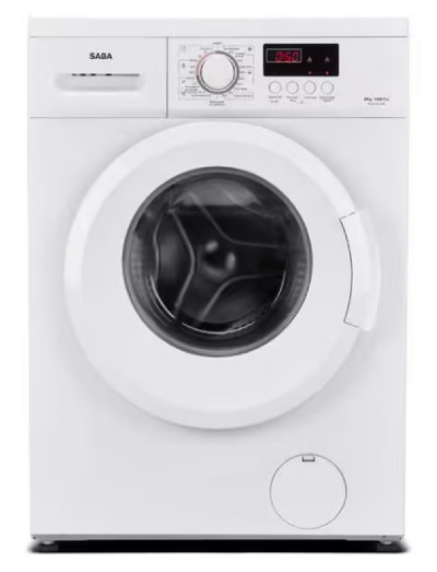 Notice Lave linge ouverture hublot 8Kg Saba FL814L21W : Comment raccorder un lave-linge avec deux valves d’arrivée d’eau ?